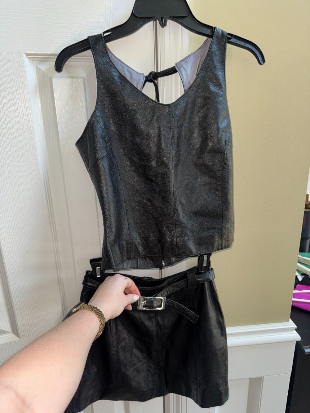 VINTAGE Wilsons Leather Two-Piece Set - Picture 10 of 10